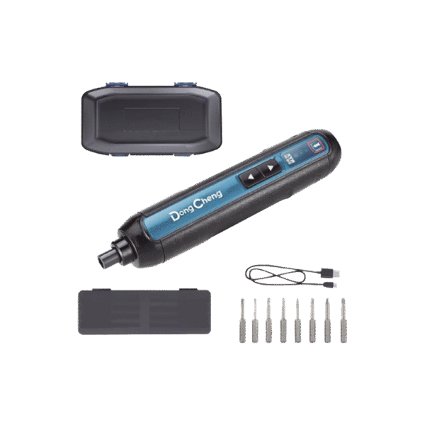 Dong Cheng Destornillador Inalámbrico Recargable 4 V DCP‑L045E – Con Puntas y Estuche
