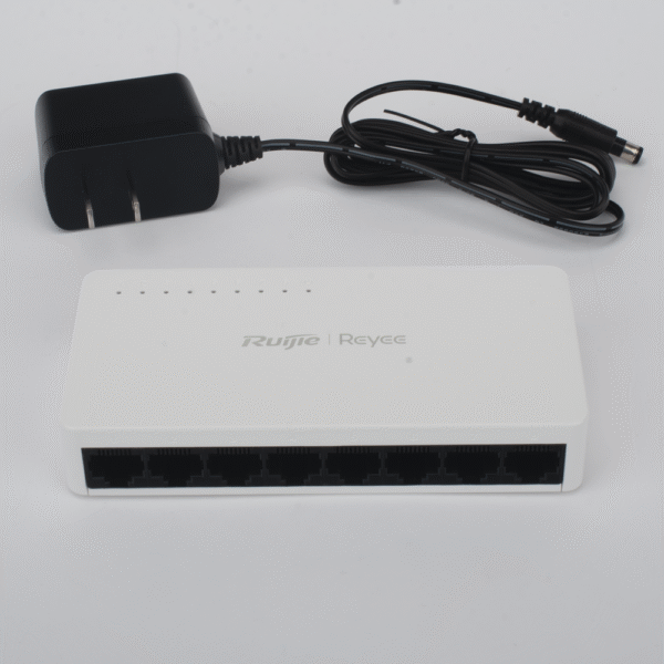 Ruijie Switch No PoE RG‑ES08G‑L – 8 Puertos Gigabit No Administrado