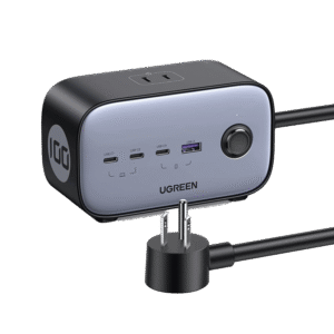 Ugreen Cargador de Escritorio y Tomacorriente – 3 AC + 3 USB