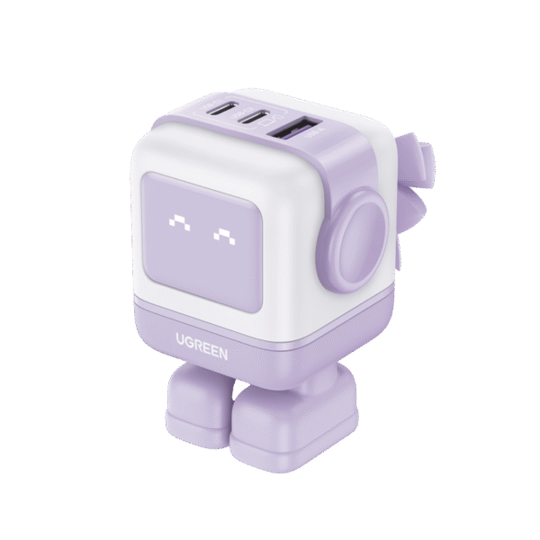 Ugreen Cargador GaN 65 W Serie UNO – 3 Puertos (2 USB‑C + 1 USB‑A)